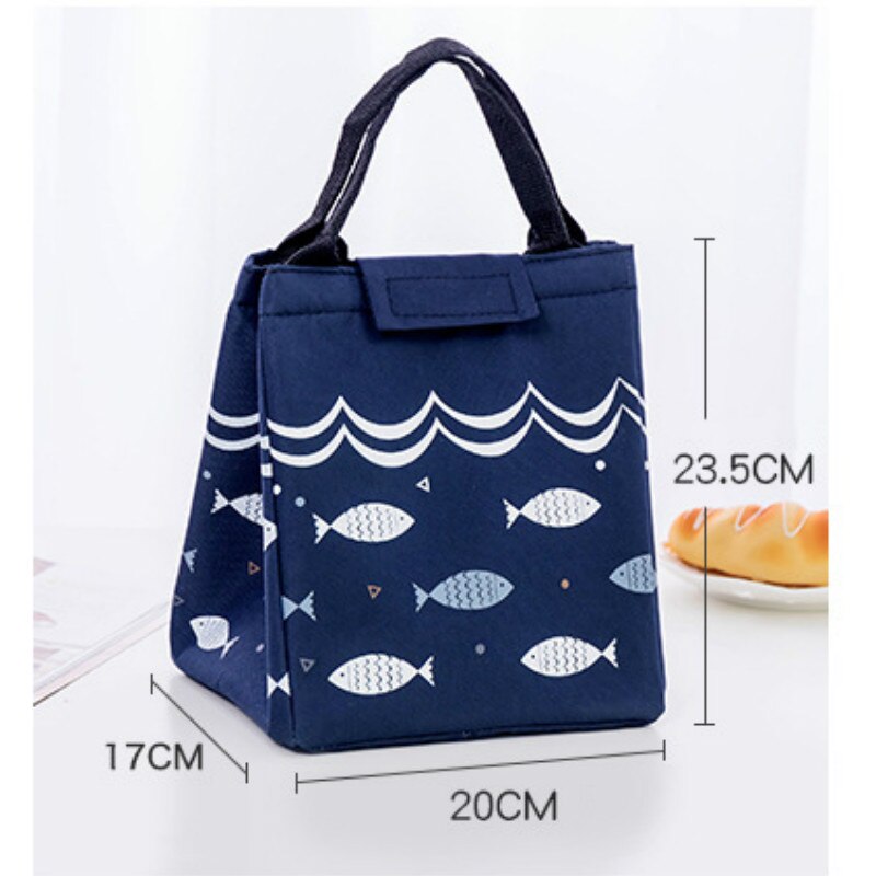 Cheap Waterproof Lunch Box Bag for Women kids Men Cooler Lunch Box Bag Tote canvas lunch bag Insulation Package Portable