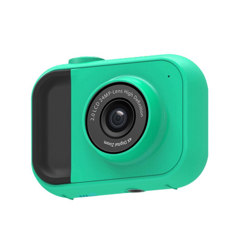 Niedlichen 1080P freundlicher Kamera USB Aufladbare Tragbare Universal- dauerhaft Video Camcorder 4x Zoomen Kamera Für freundlicher: Grün