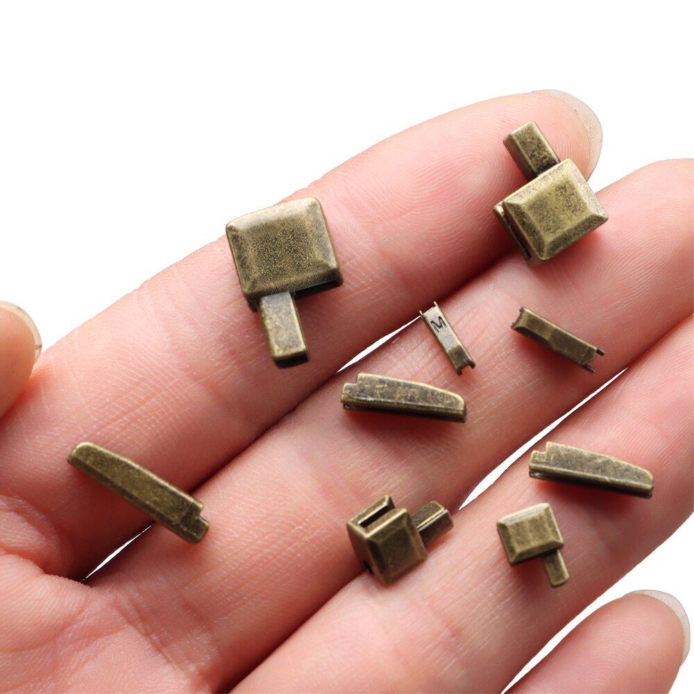 10Sets Metal Repair Zipper Stopper Open End DIY Sewing Zipper Buckles Homemade Clothes Making Accessories 3#5#8#10#