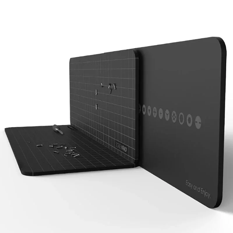 Magnetische elektronische Reparatur matte Magnet matte verhindert, dass kleine Schrauben wieder verwendbare Matte für Handy, Laptop, Computer Tapete verlieren