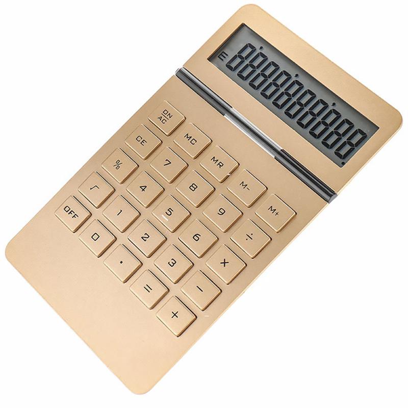1pc Useful Electronic Calculator Office Stationery Calculation Aids