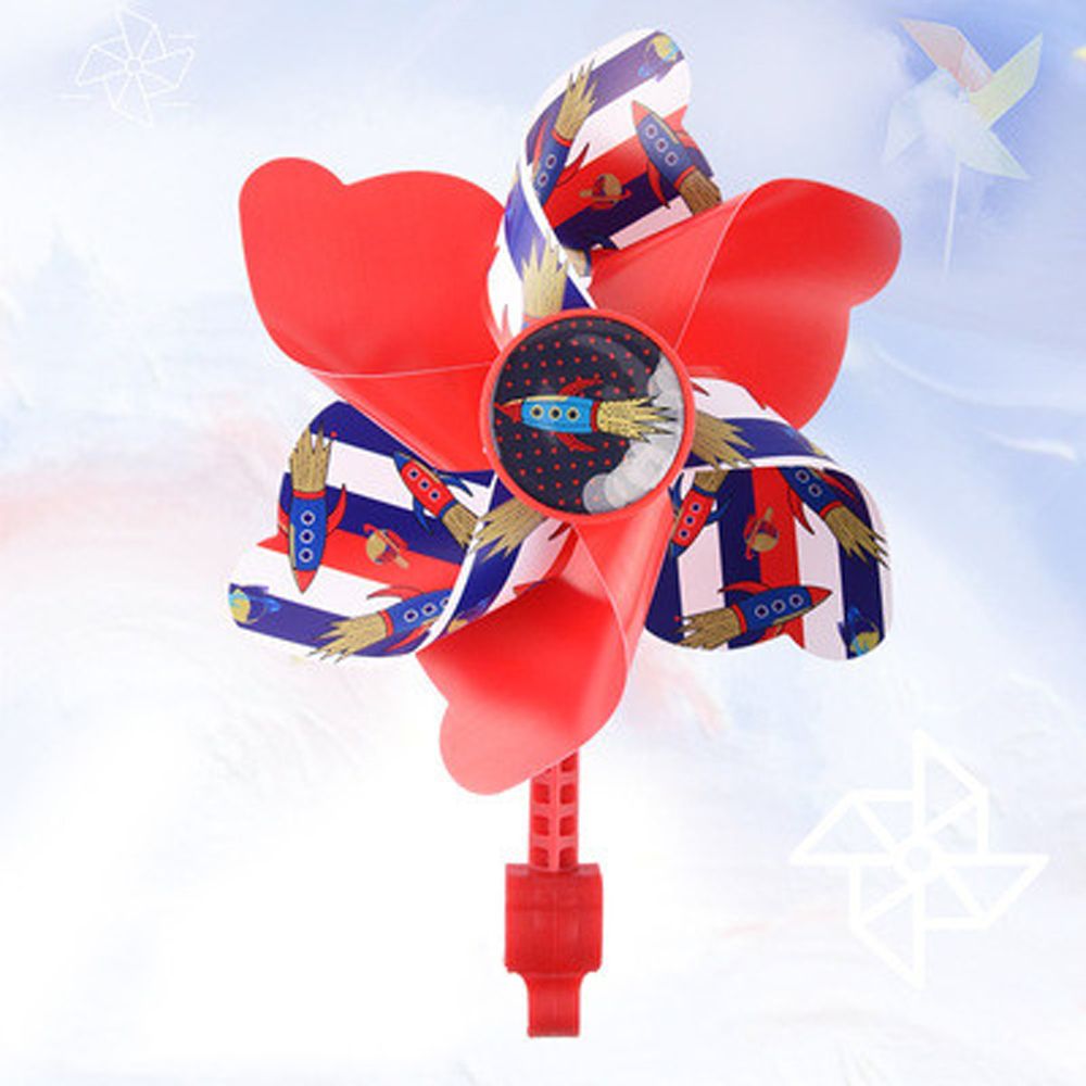 Kinderen Fiets Stuur Bloem Kleurrijke Pinwheel Windmolen Decoratie Voor Kids Fiets Scooter Onderdelen Accessoires