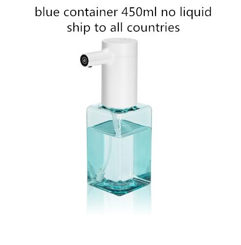 Xiaomi Eco-System Brand Lebath Auto Induction Foam Soap Dispenser Hand Washer 1500mah Battery Charge 450/250ML Capacity PK MiniJ: no liquid blue 450ml