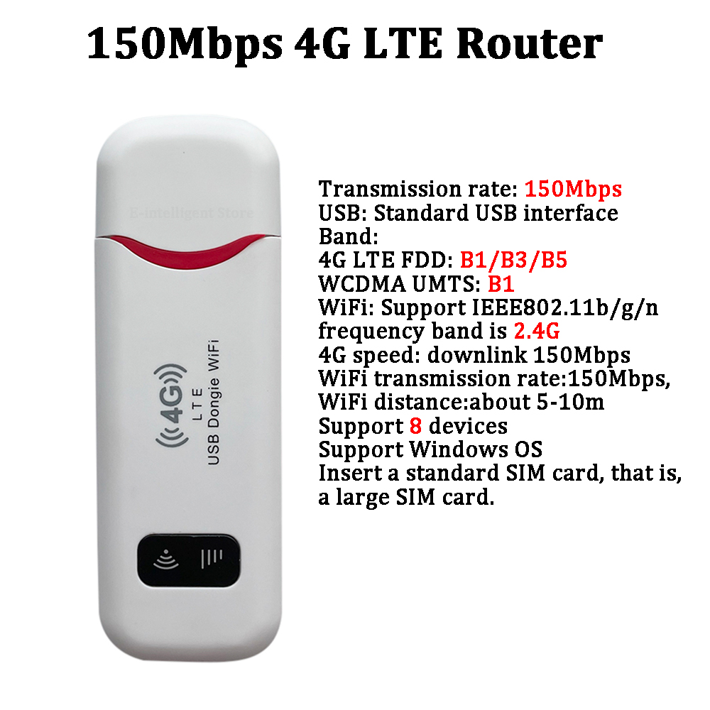 4G LTE Router 150Mbps przenośny wzmacniacz sygnału WiFi 3650mAh odblokowany kieszonkowy Router bezprzewodowy z gniazdo karty Sim zewnętrznym mobilnym hotspotem: Black