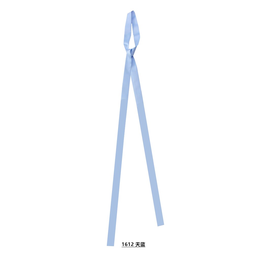 160*3CM mujeres color puro bufanda Extra larga y estrecha de cinta de seda bufandas corbata damas corbata delgada cuello bufandas cinta/correa de muñeca: 12