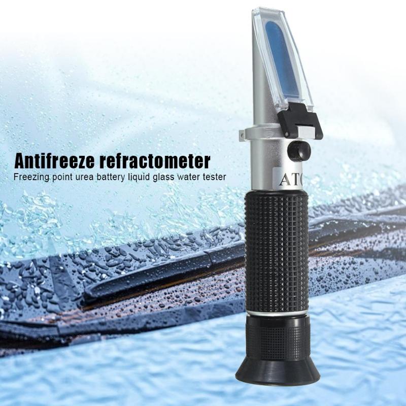 ATC Auto Battery Antifreeze Refractometer Glycol Detector Propylene Tester Freezing point fluid Glass water Tester