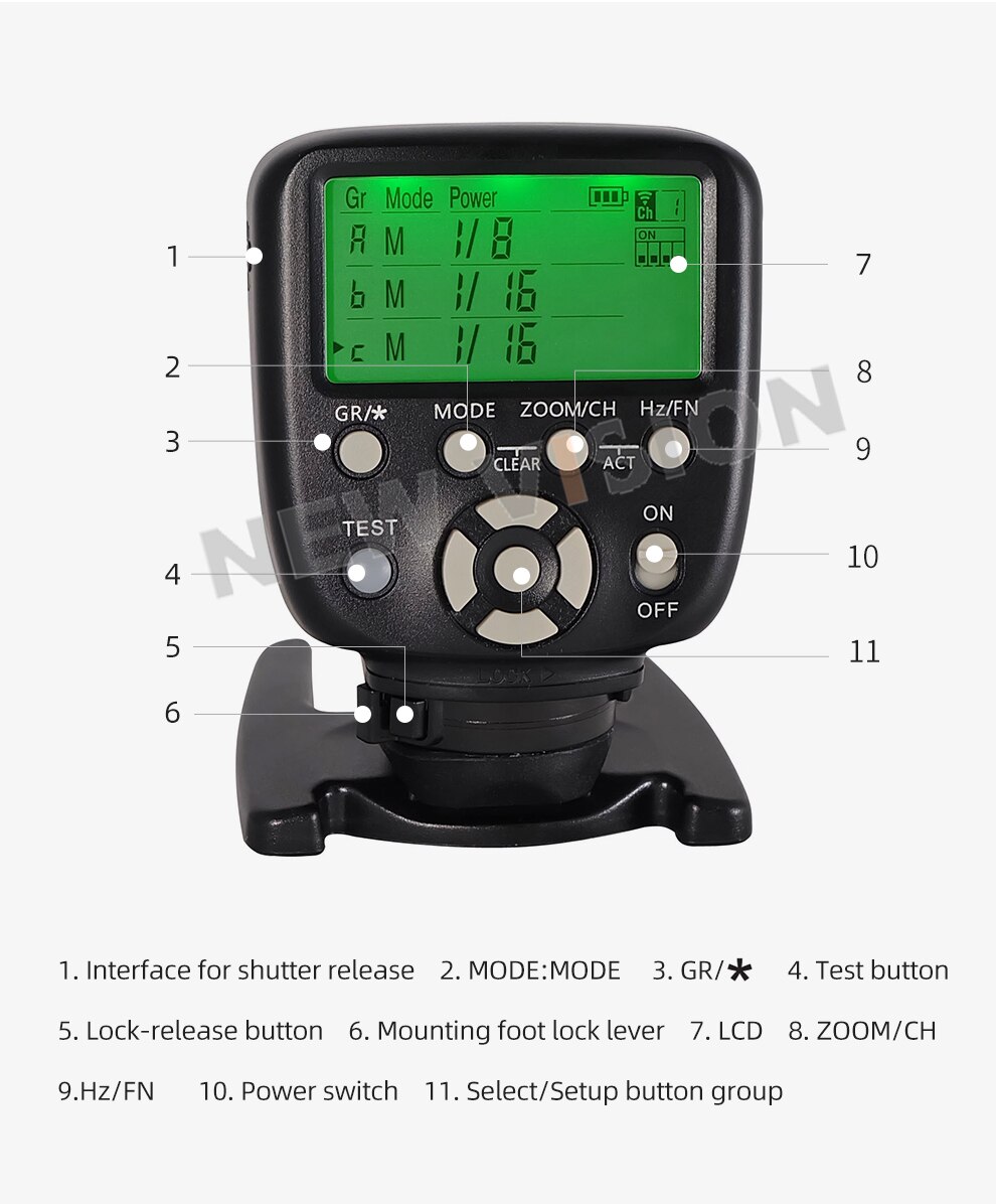 Yongnuo-controlador de disparador de flash sem fio para yongnuo, yn560iv, speedlite, para nikon, canon, dslr