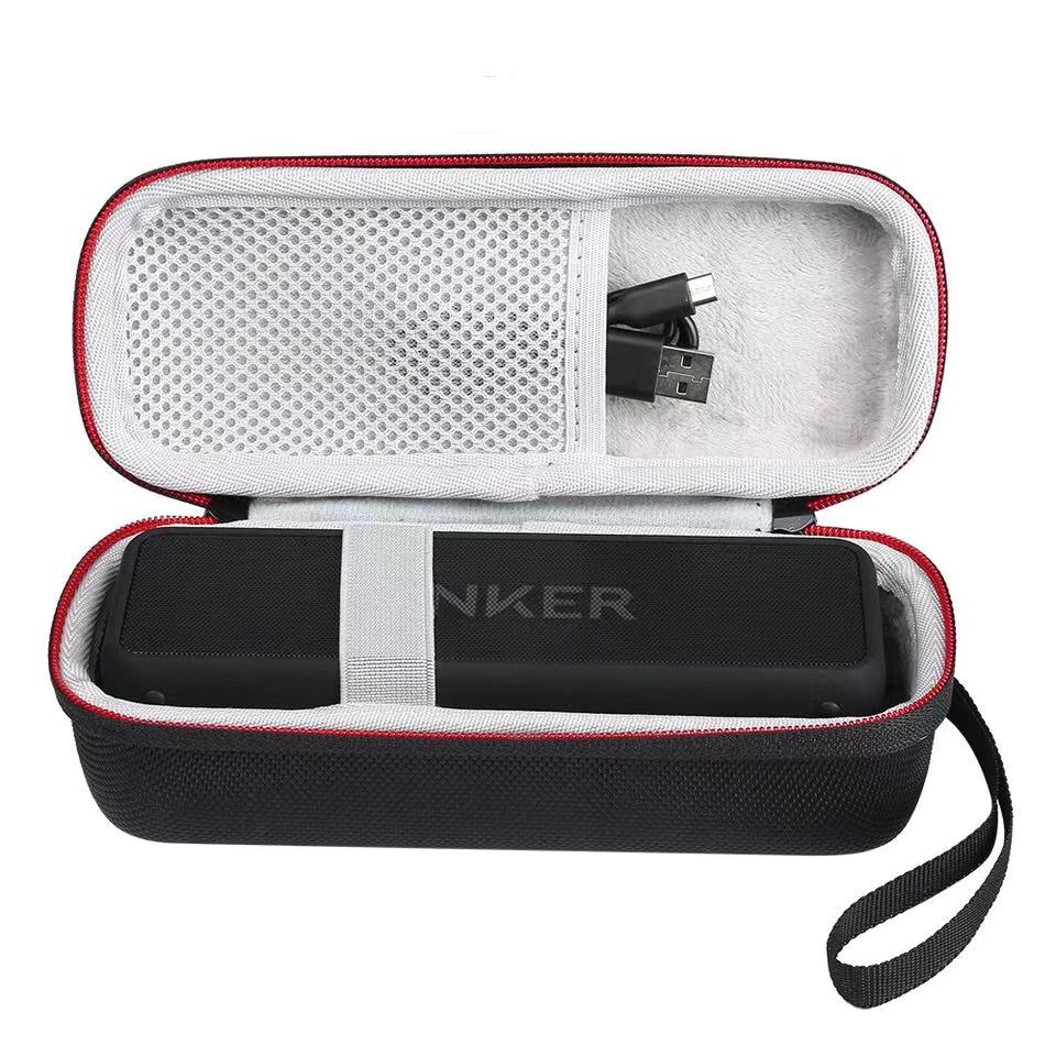 Speaker Case for Anker SoundCore 2 - Hard EVA Travel Cover with Mesh Pocket & Zipper