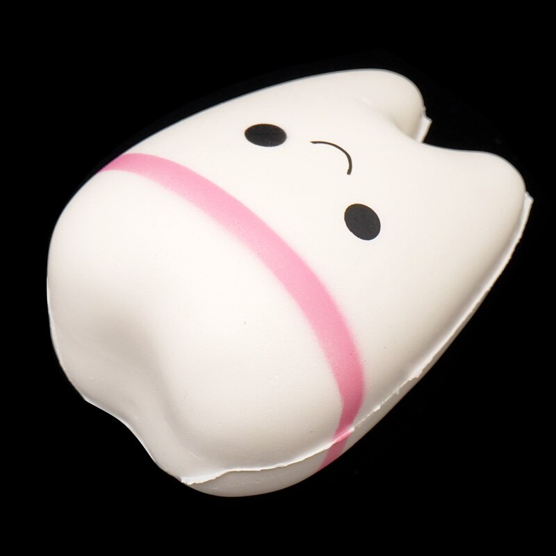 1pc Cute Cartoon Teeth Shape Squeeze Toy Smile Simulation Tooth Slow Rising Antistress Novelty Soft PU Dentistry Clinic