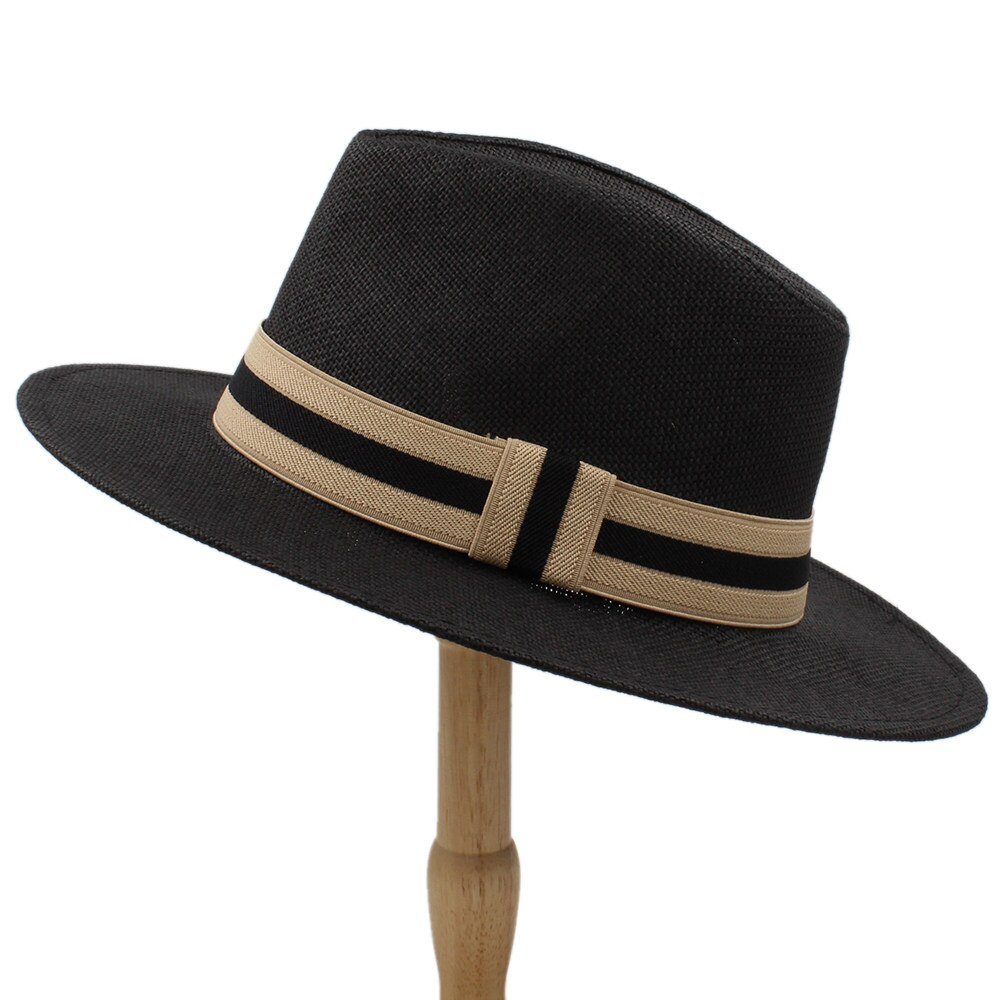 Chapeau De Soleil En Paille Tissée - Large Bord, Pliable - Unisexe Homme/femme, Pour Plage, Jardin, Voyage