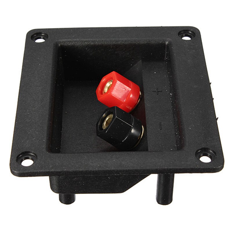 LEORY Lautsprecher Terminal Board Platz Binding Post Typ Lautsprecher Box Terminal Tasse Draht Kabel Box Stecker