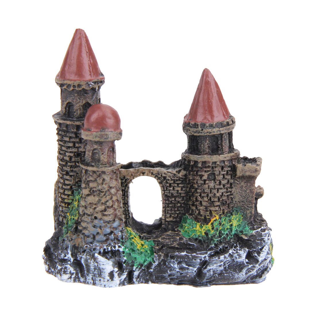 Good Resin Cartoon Castle Aquariums Decorations Castle Tower Ornaments Fish Tank Aquarium Accessories Decoration