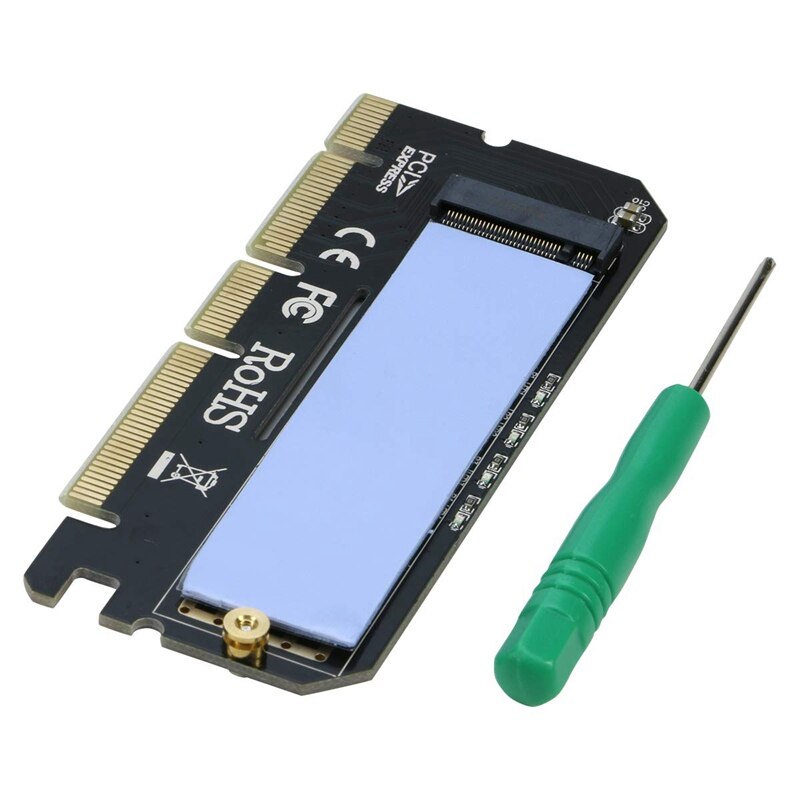 NVME zu PCIe Adapter für M.2 M Schlüssel SSD zu PC... Grandado