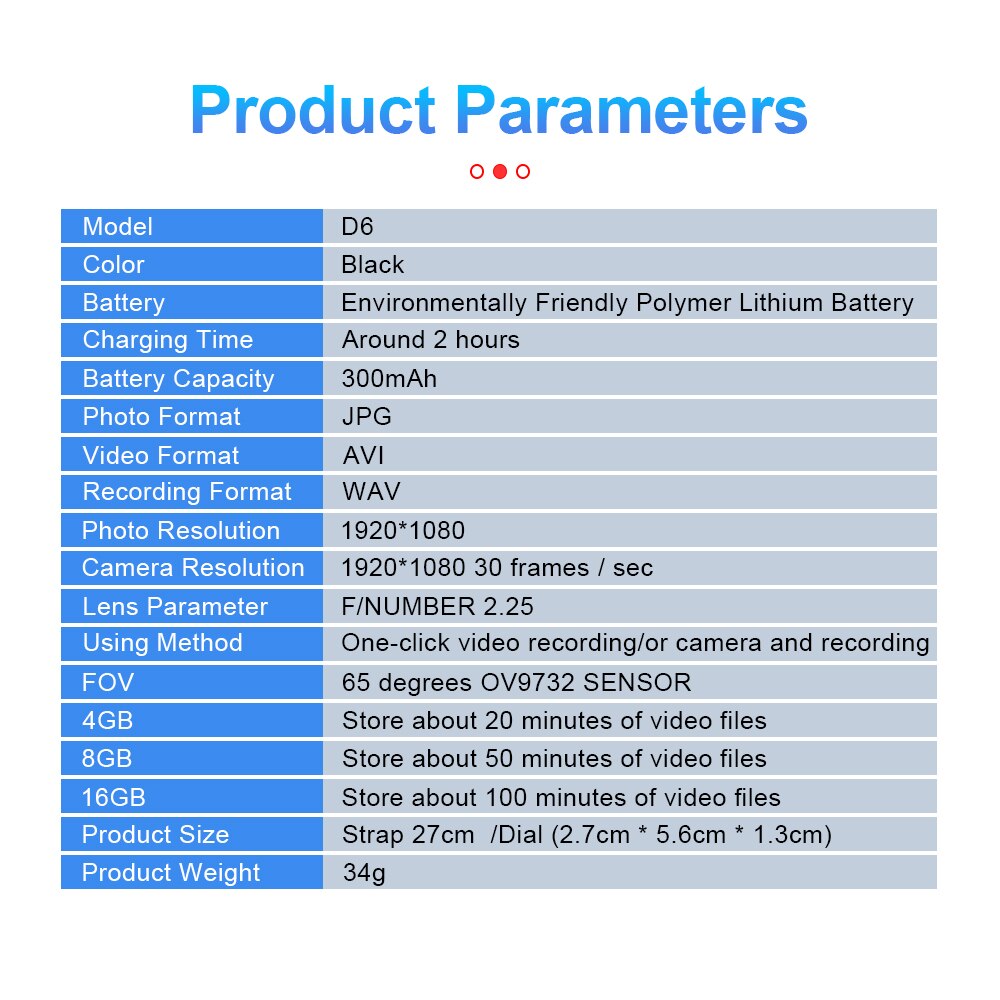 1080P inteligentny zegarek z kamerą mini aparat cyfrowy HD wideo mini kamera sport rejestrator biznes nadgarstek 128G