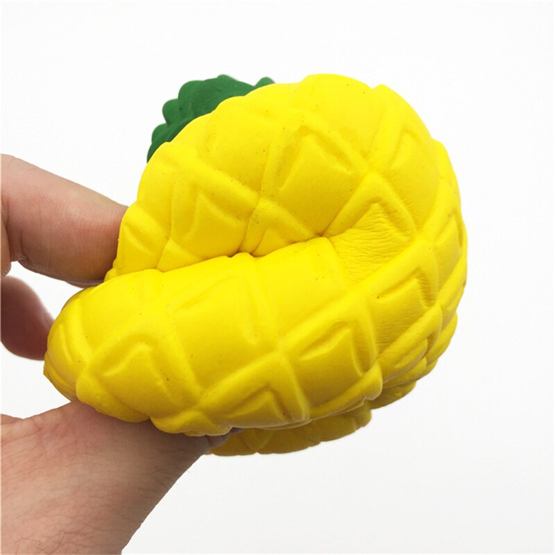 Kawaii 13cm Jumbo Squishy pineapple Slow Rising Squeeze Soft Stretch Scented Bread Cake Fruit antistress Fun Kids Toys