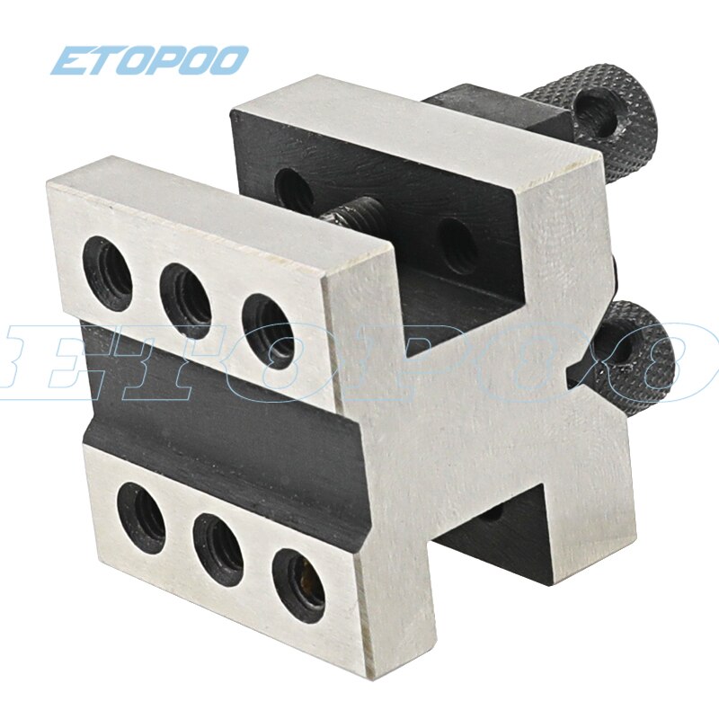 2 st/set v-block set 35 x 35 x 30mm 1 set innehåller 2 st som används för att klämma fast verktyg på maskinerna som mäter blockmätare