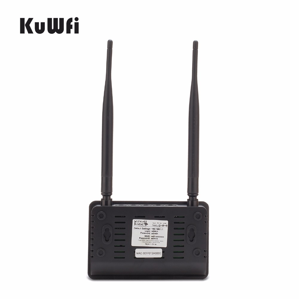 Kuwfi 802.11n 300mbps roteador sem fio wi-fi extensor com 2/5dbi antena melhorar wi-fi sinal ap roteador sem fio wi-fi amplifie