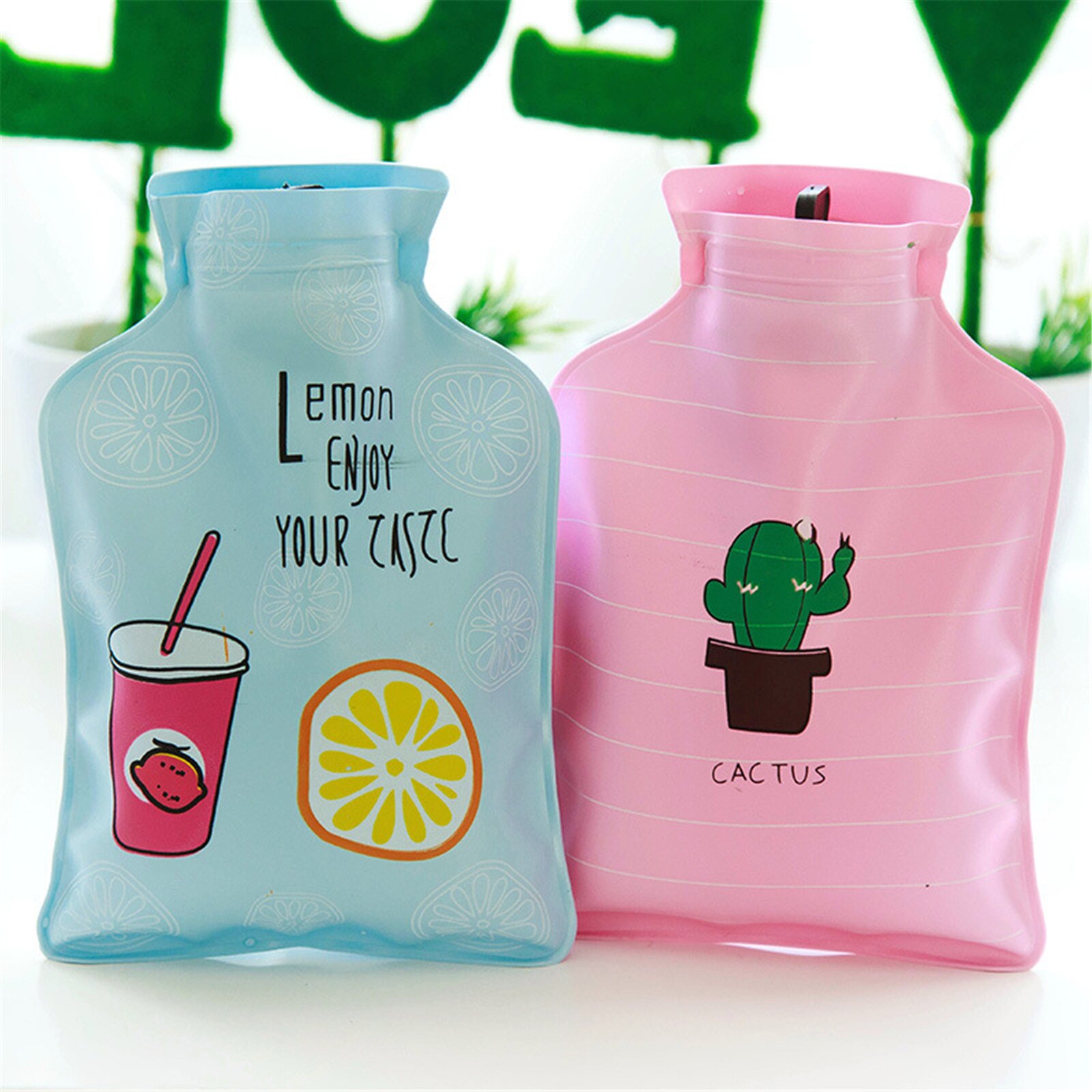 PVC carino inverno bottiglia di acqua calda pancia... - Grandado