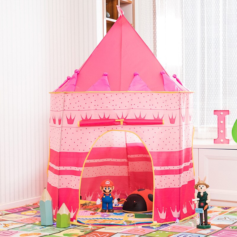 TENDA PER BAMBINI tenda rosa della Principessa Castello gioco