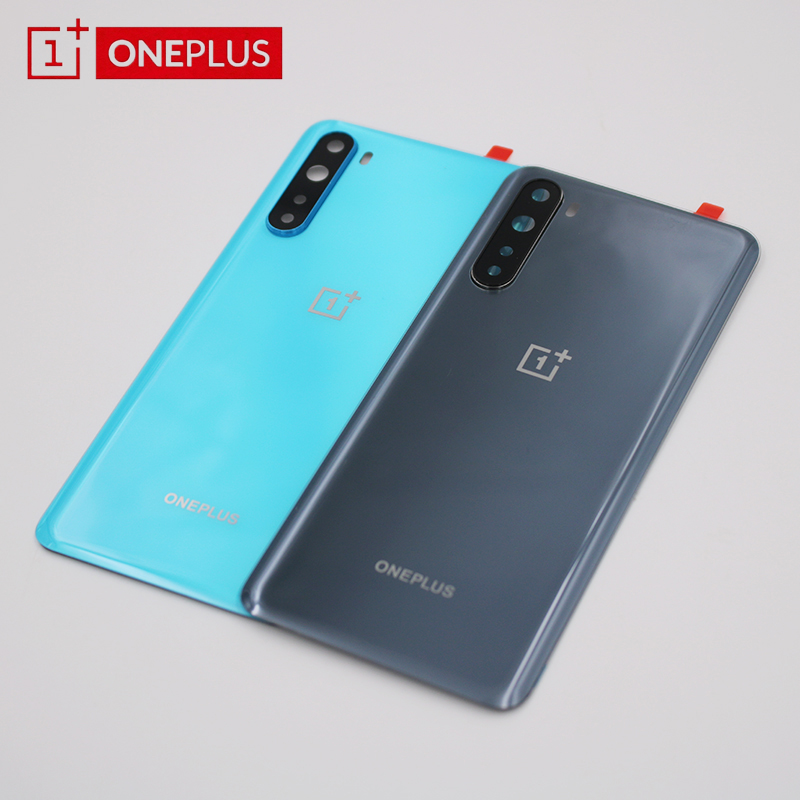 Originele Oneplus Nord Terug Batterij Cover Deur Achter Glas Voor Een Plus Nord 5G Batterij Cover Behuizing Case met Camera Lens