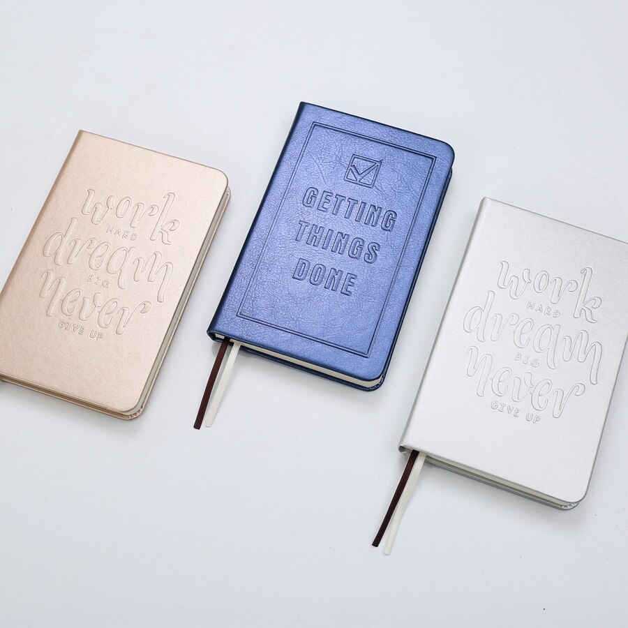 Pocket Notebook A6 To Do List planners Hardcover Journal UNDATED Diary Stationery Office Supplies , 192 Pages 5.7 x 3.7 in