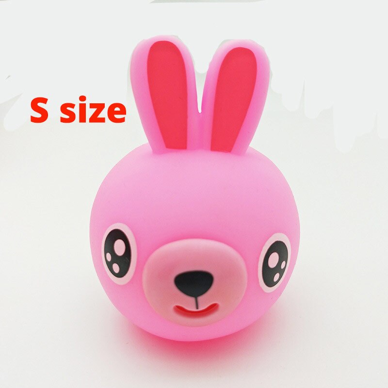 style toys Talking Animal Jabber Ball Tongue Out Stress Relieve Soft Ball Toy for Kids Adult baby toy funny squeak toys: J