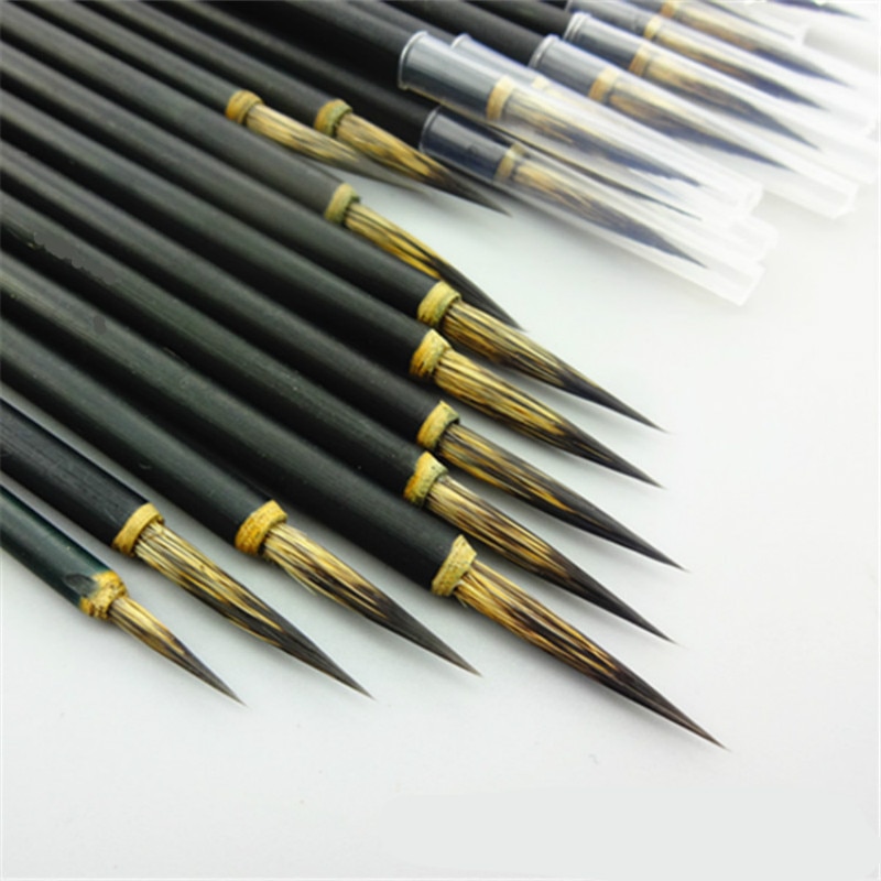 Kalligrafie Borstels Muis Snorhaar Uitstekende Kalligrafieborstel Traditionele Kalligrafie Schrijven Chinese Schilderij Borstel Pen