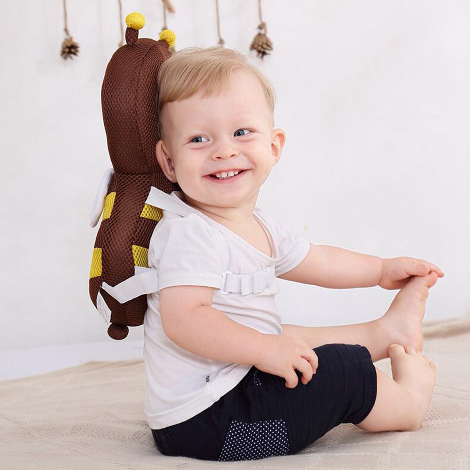 Head Protection Pad Infant Headrest Pillow Resistance Safety Cushion