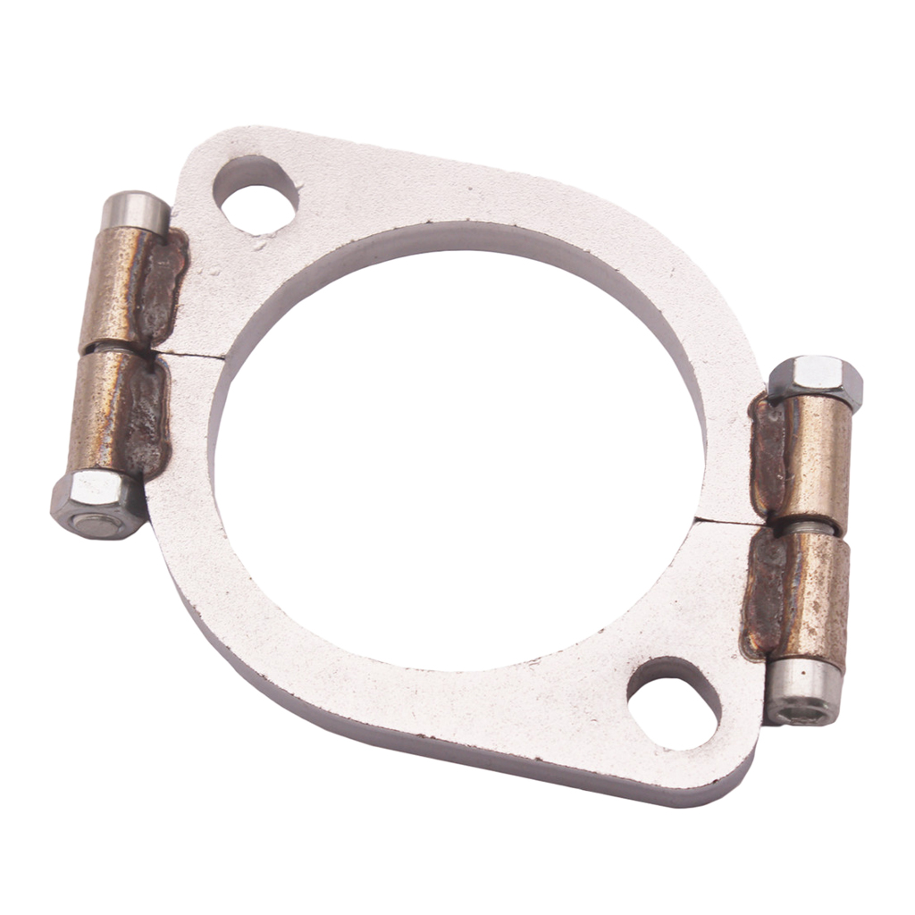 3&quot; inch Mild Steel Exhaust Split Flange Flat Oval Replacement for Car Auto
