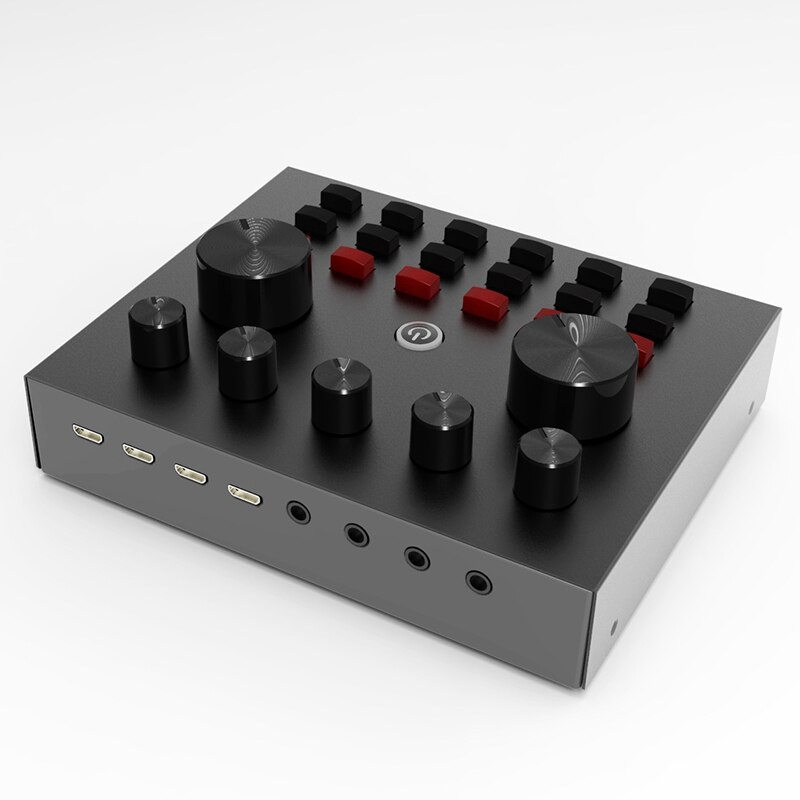 Sound Card Audio External USB for Headset Microphone Live Broadcast for BM800 Audio Stereo Music Recording