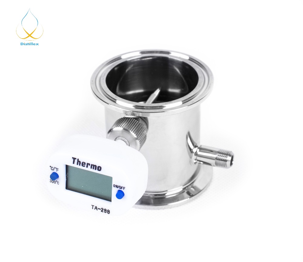 Module de Rectification 2 "OD64mm, colonne de Reflux, Distillation, acier sanitaire 304