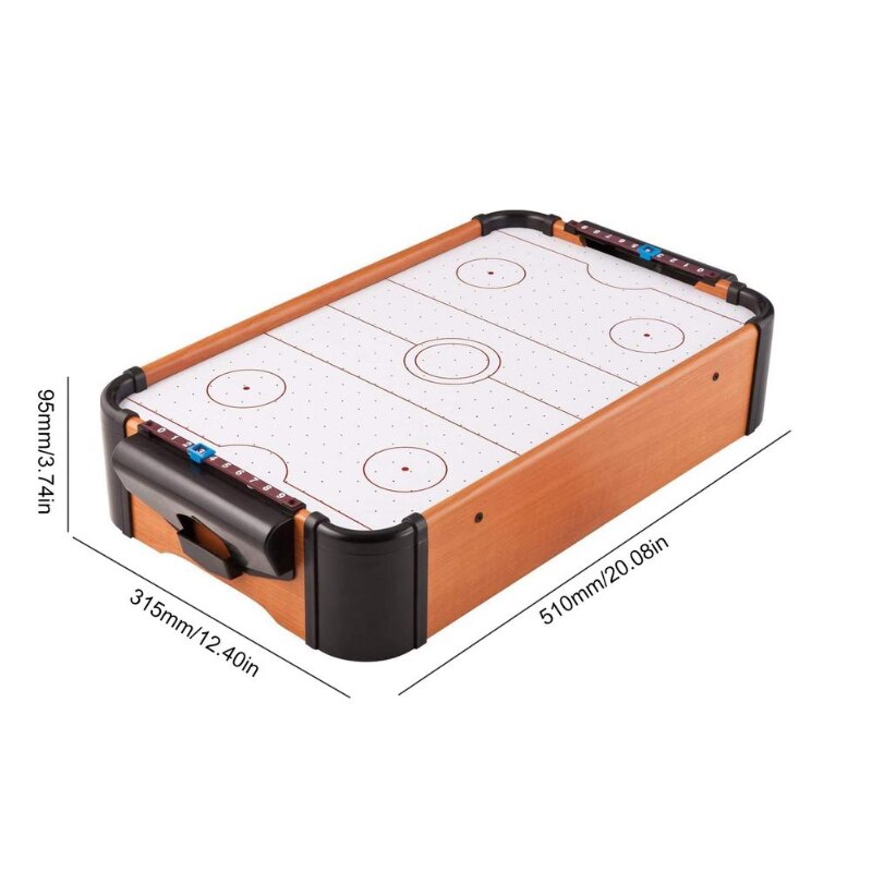 Mini mesa de juego de Hockey de aire para niños, de Navidad, , juegos familiares, juego de Hockey para niños, juguete interactivo educativo de ocio