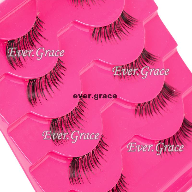 ICYCHEER 5 Pairs Handmade Extension Half Eye Lashe... – Grandado