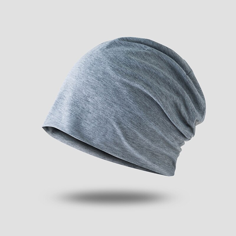 Elastisk bomuld turban hat ensfarvet mand varm vinter tørklæde motorhjelm indre hijabs hætte muslimsk hijab femme wrap hoved