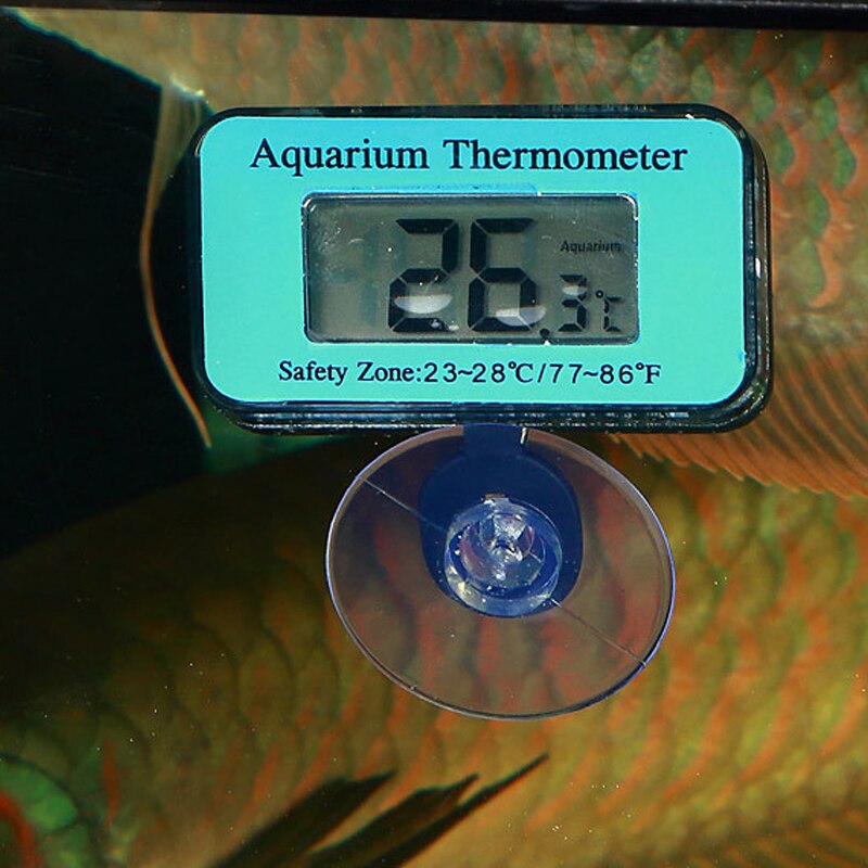 Digitale LCD Aquarium Aquarium Thermometer Zuignap... Grandado