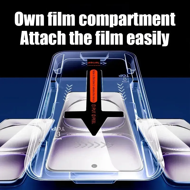 Protector de pantalla para teléfono inteligente Oppo Reno 12 11 10 9 6 5 Pro película protectora de cubierta completa encontrar X8 X7 X6 X5 X3 X2 vidrio templado