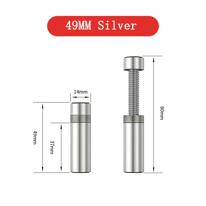 Gpuhold hvid grafikkort gpu-støttebeslag videokort sag-holder beslag gpu-holder anti-sag-stativ aluminiumsholder 27-120mm: Grå