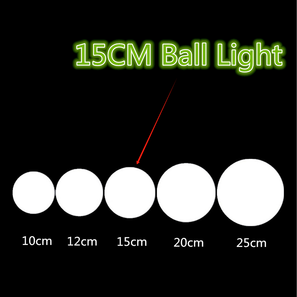 Boule lumineuse LED Rechargeable pour enfants et adultes, veilleuse Globe d'extérieur avec télécommande, idéale pour la décoration de jardin de cour: Bleu