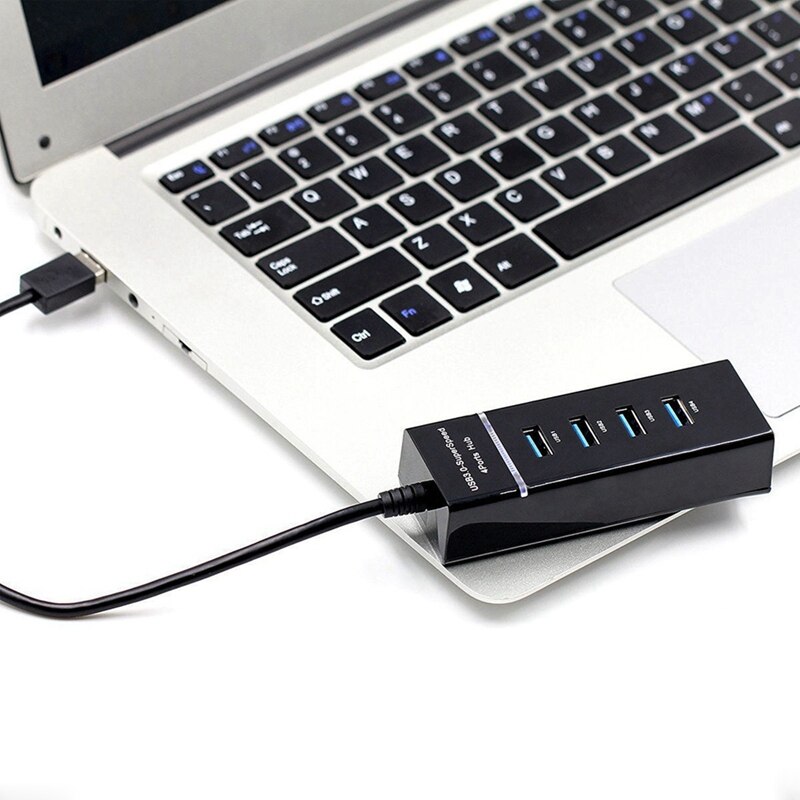 1 Stck USB 3,04 Hafen Hub Hub Computer USB Multi-Schnittstelle Splitter & 1 einstellen Bluetooth 5,0 USB-Absender empfänger