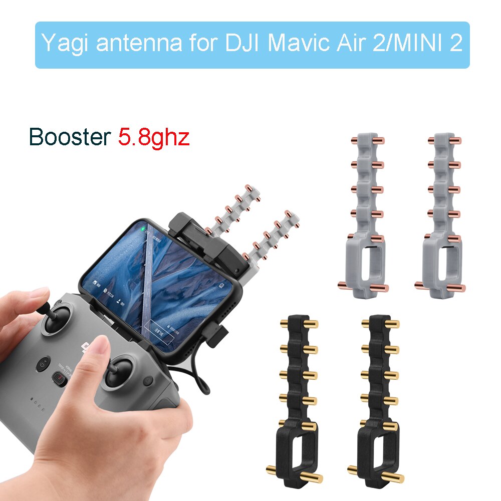 Signaal Booster Yagi Antenne Voor Dji Mavic 3/Mavic Air 2/Air 2 S/min 2 Extended Range Yagi antenne Signaal Booster 5.8Ghz Drone