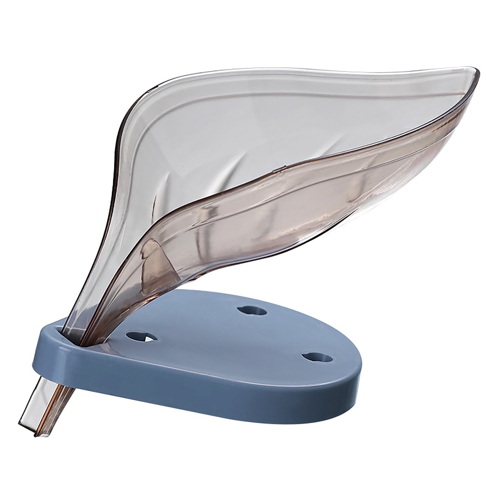 2 Stuks Badkamer Zeepbakjes Afwasmiddel Houder met Afvoer,13×8.8cm Douche Antislip Ontwerp Zeepbakje,Clear Zeep Saver,Zeepbakje Afdruiprek,Antislip en Draagbare Zeephouder,voor Badkamer,Keuken