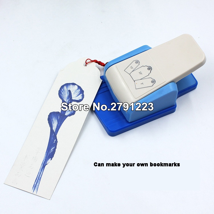 Punch tag top punch straight 1.5,2 or 2.5 inch tag paper punches for scrapbooking craft perfurador diy puncher