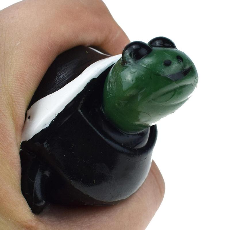 Funny Telescopic Head Turtle Stress Relief Fidget Toys Keychain Improve Focus Toy