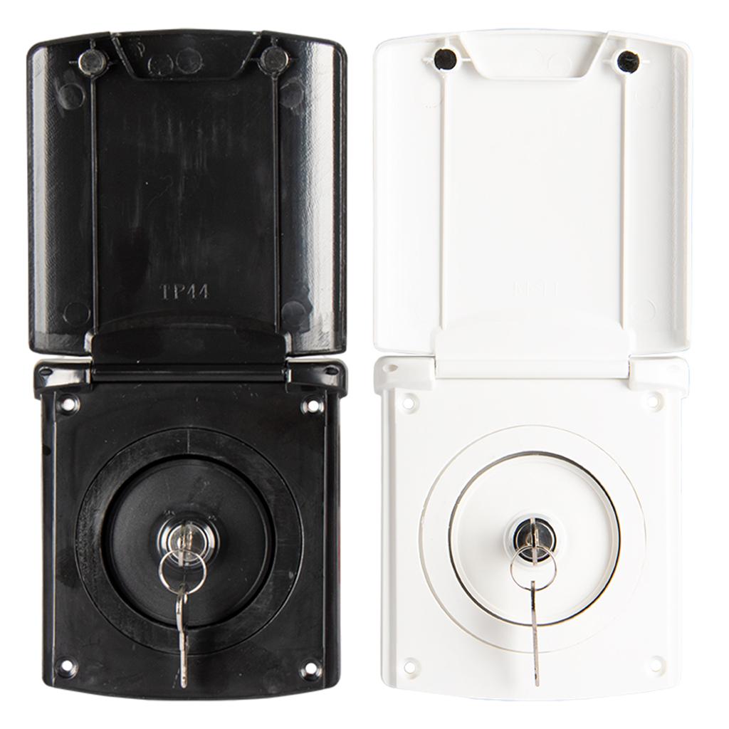 Wasser Einlass Filter Gehäbenutzen RV Zubehör mit Schloss AbschließBar fl105W Wohnmobil Verriegelung Wasser kappen für Wohnwagen RV Anhänger Boot