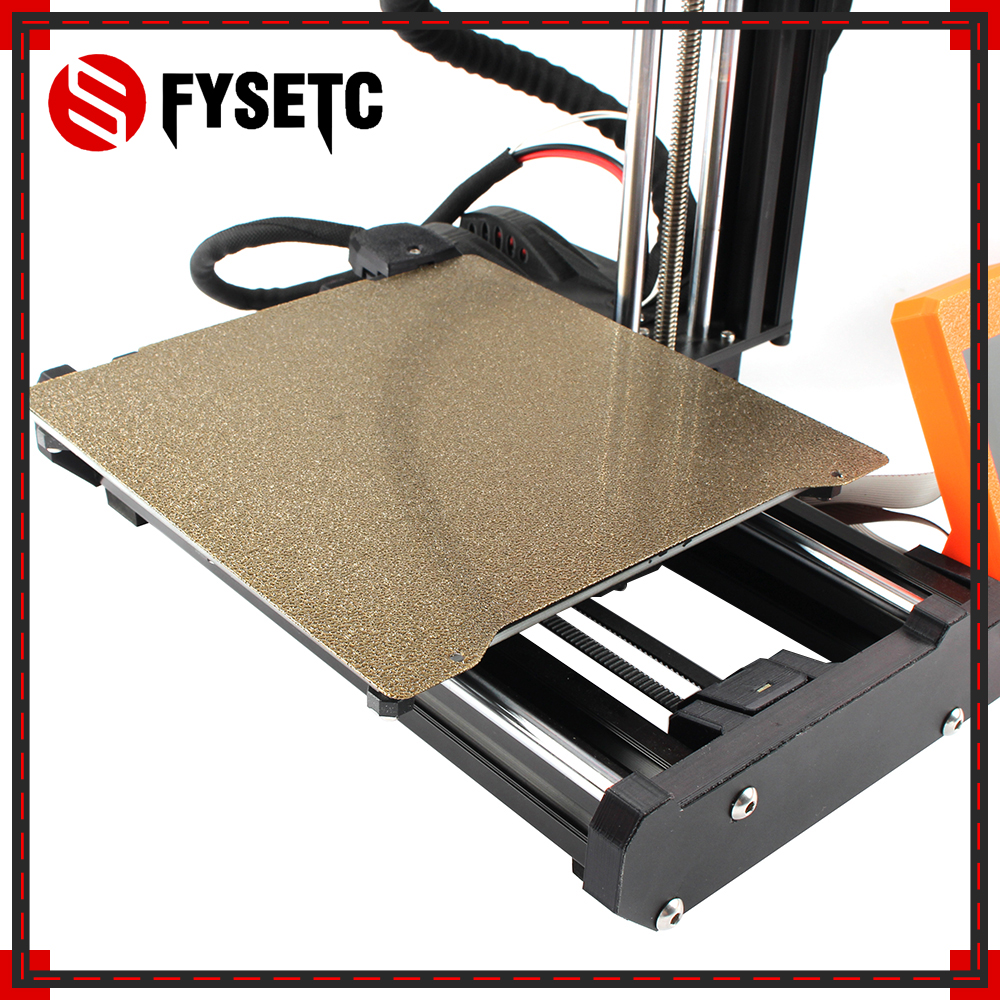 Double Sided Textured PEI Spring Steel Sheet Powder Coated PEI Build Sheet For Prusa mini 3D print part Ordinary plate available