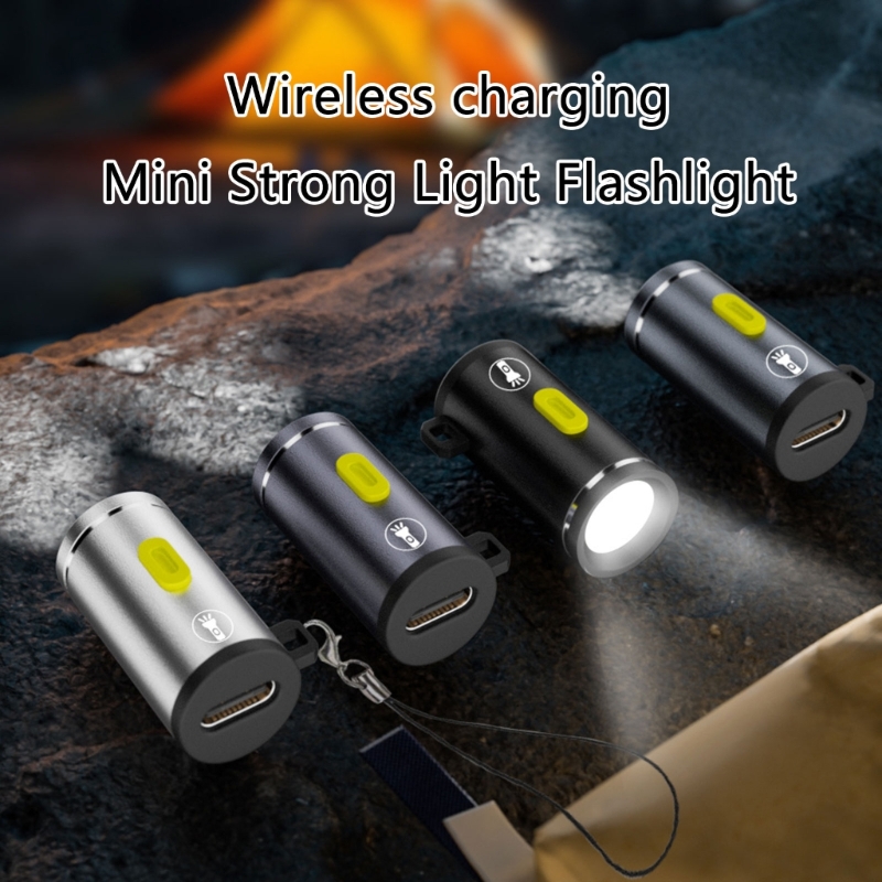 Type C Mini Flashlight Without Battery USB C Flashlights For Easy Portability And High Brightness LED Lighting