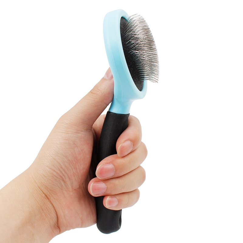 Cat Dog Pet Slicker Escova Pentes para Cães Gatos Grooming Luva Pentes Escova Pet Fornecimentos Facilmente Remove Derramamento De Pele e emaranhados