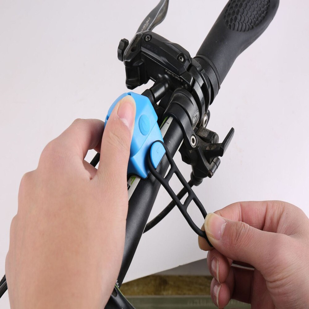 Fiets elektronische luide claxon 130 db waarschuwingsveiligheid elektrische bel politie sirene fiets stuur alarm bel fietsaccessoires