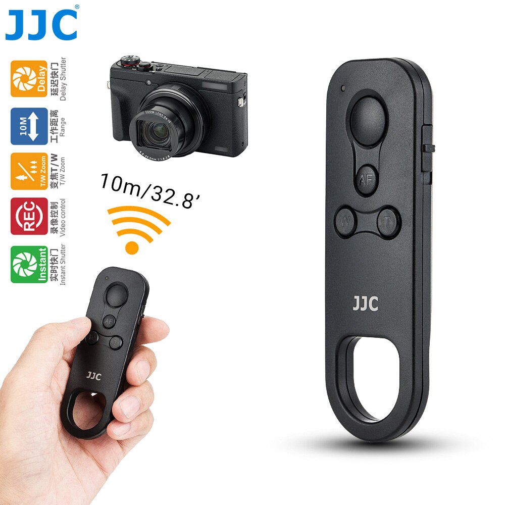 JJC BR-E1 Télécommande Bluetooth pour Canon EOS M50 Mark II R R3 R5 R5C R6 RP 6D 90D 77D 850D 800D 200D II M6 M200 G5 X G7 X