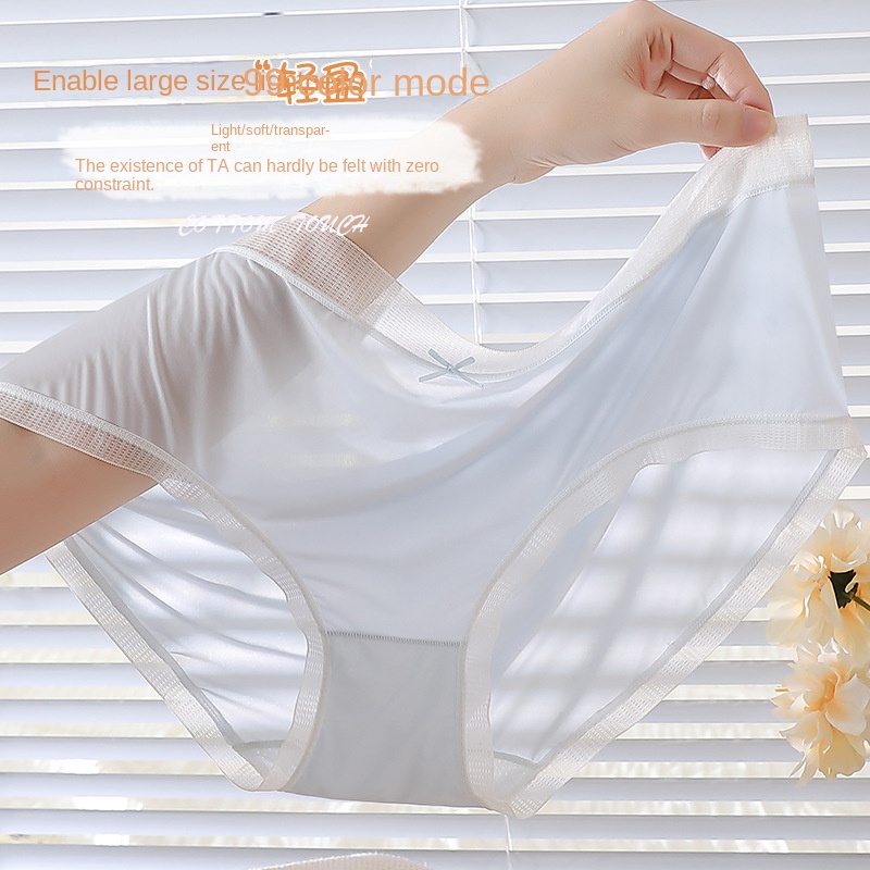 XL-5XL Damesondergoed Sexy Kanten Slipje Meisje Uitgehold Comfort Slips Plus Maat Medium Taille Naadloze Onderbroek Lingerie